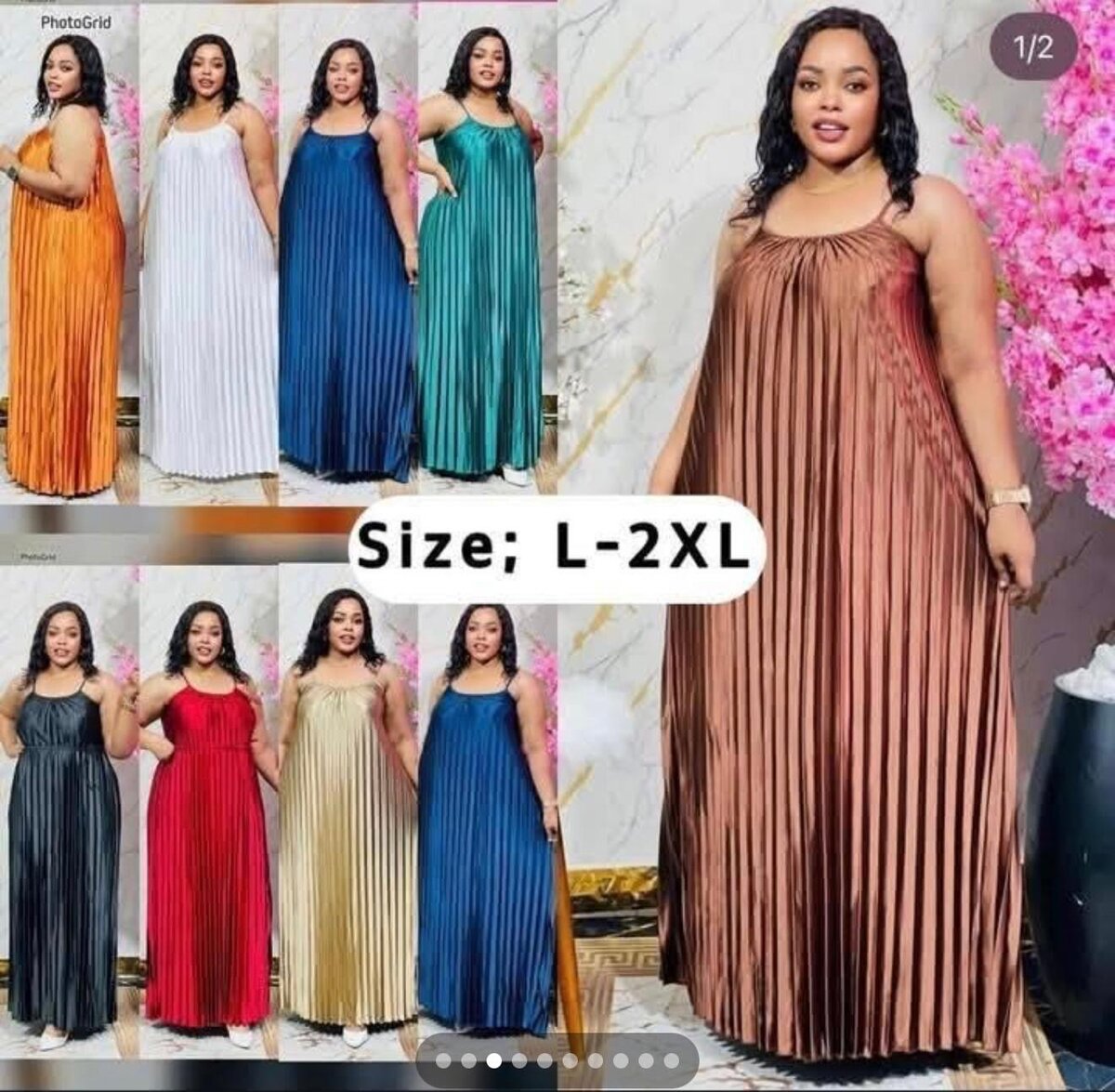 Robe longue élégante femme