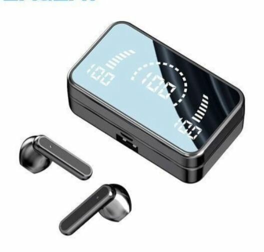 Écouteurs sans fil Bluetooth noirs