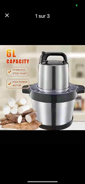 Hachoir Électrique 6L Inox