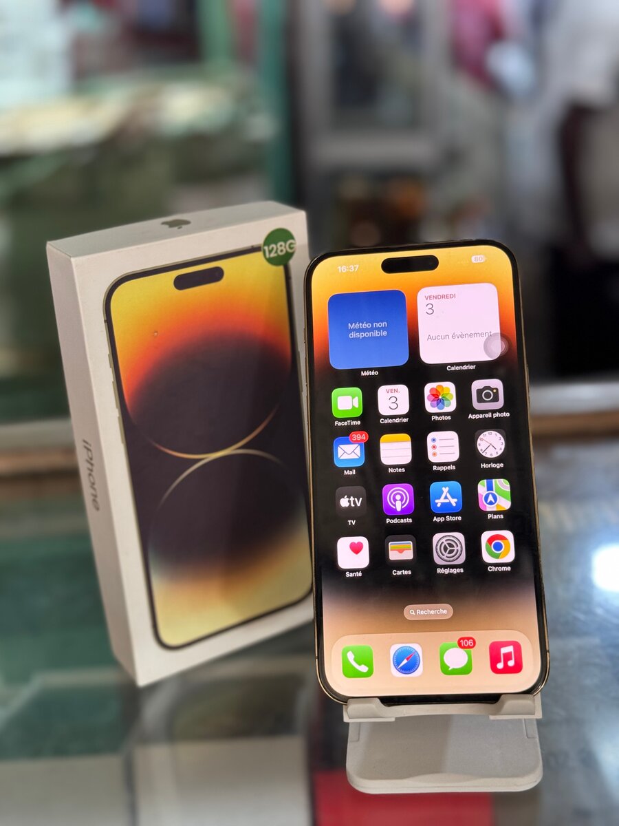 iPhone 14 Pro Max  128GB Doré
