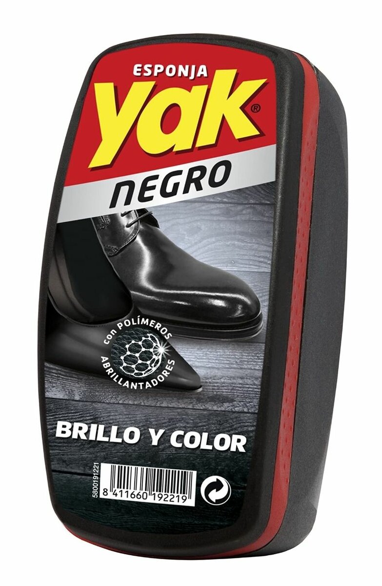 Éponge à cirage noire Yak