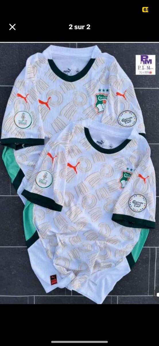 Maillot Équipe de Football