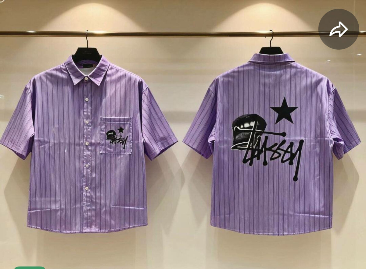 Chemise casual et teeshirt