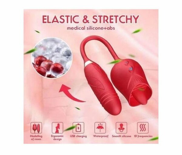 Vibromasseur Élastique Silicone
