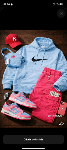 Ensemble de streetwear tendance