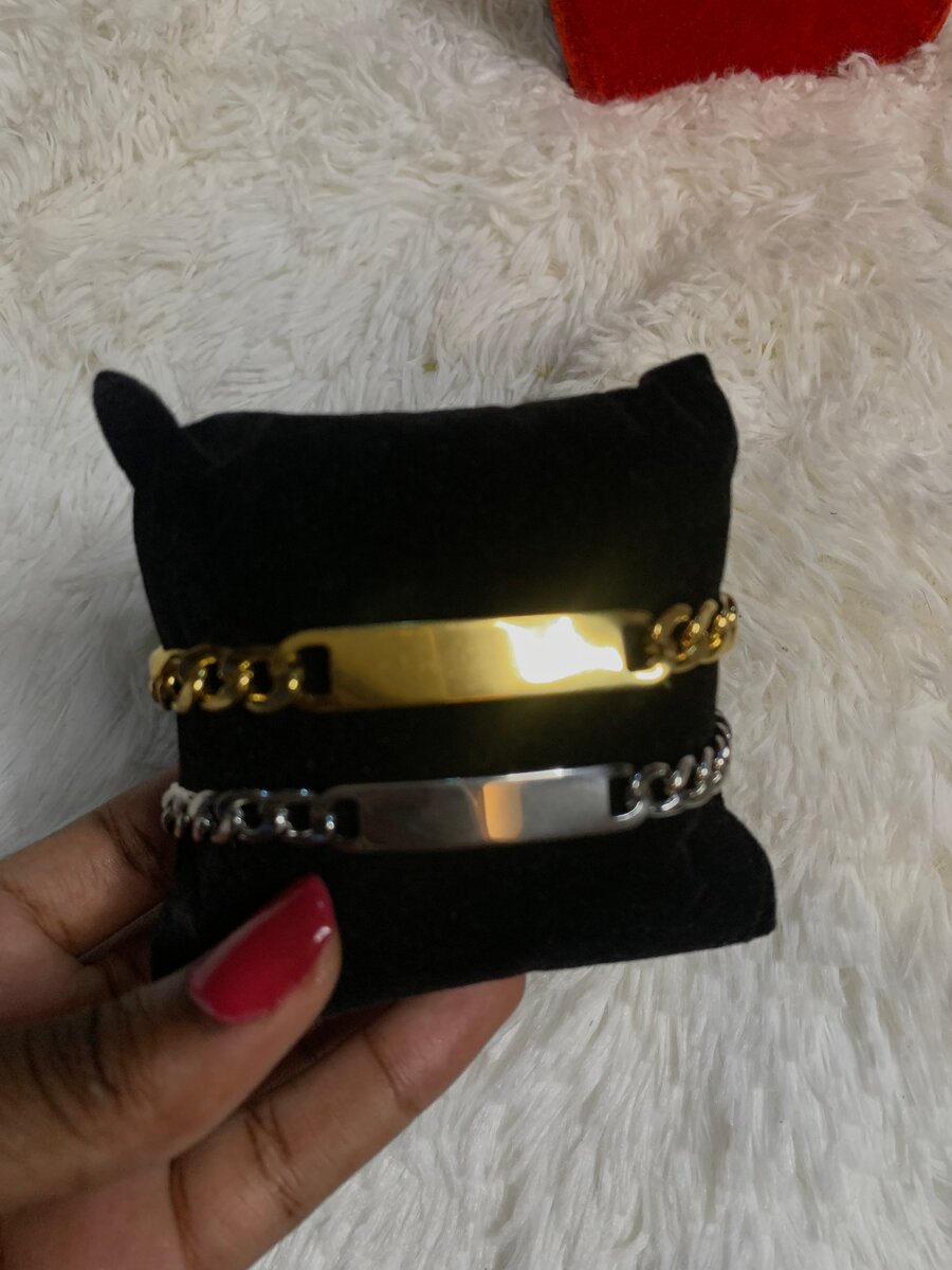 Bracelets en acier inoxydable