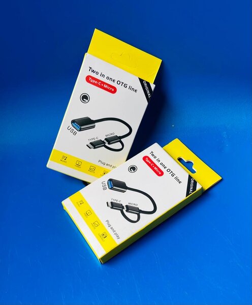Câble OTG 2 en 1 Type-C et Micro USB