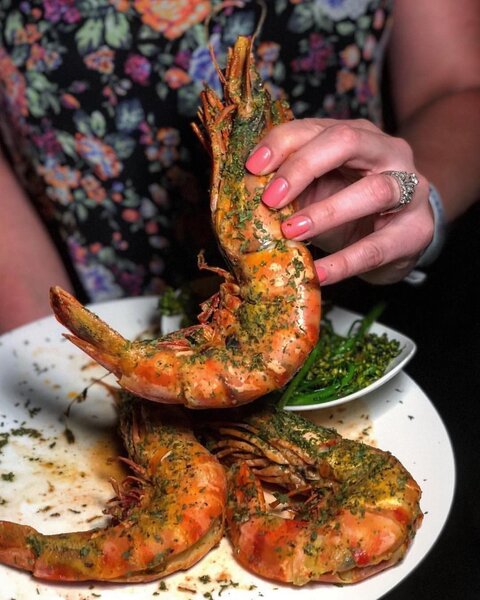 Gambas sautées épicé