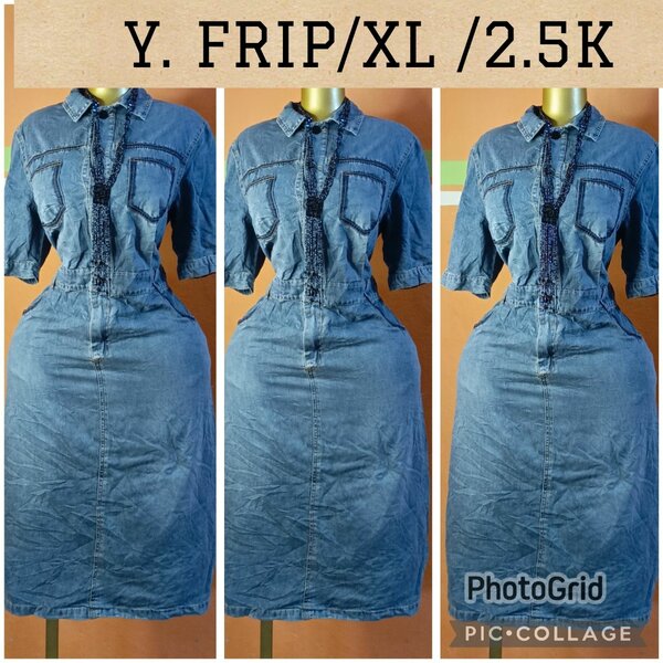 Robe en jean élégante XL