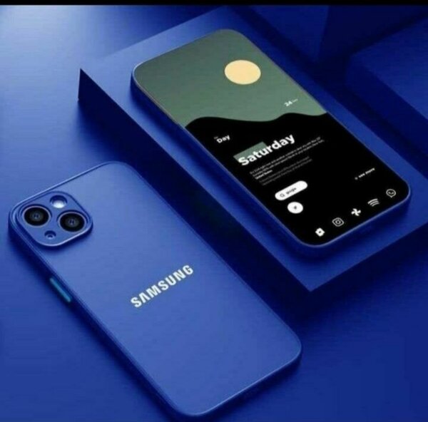 Téléphone Samsung bleu
