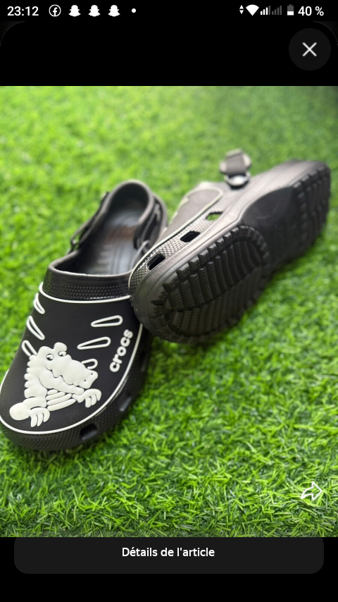 Sabots Crocs camouflage stylés