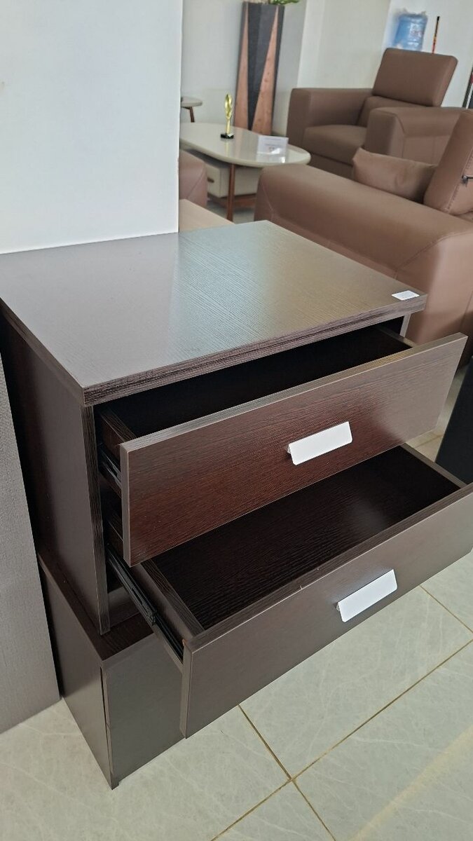 Bedside Table with 2 Drawers