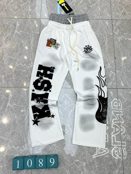 Pantalon de jogging blanc tendance