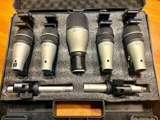 Kit microphones de batterie