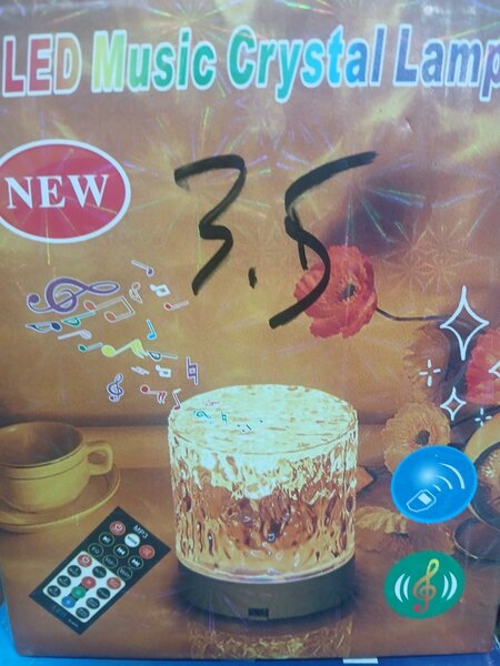 Lampe Cristal LED Musicale