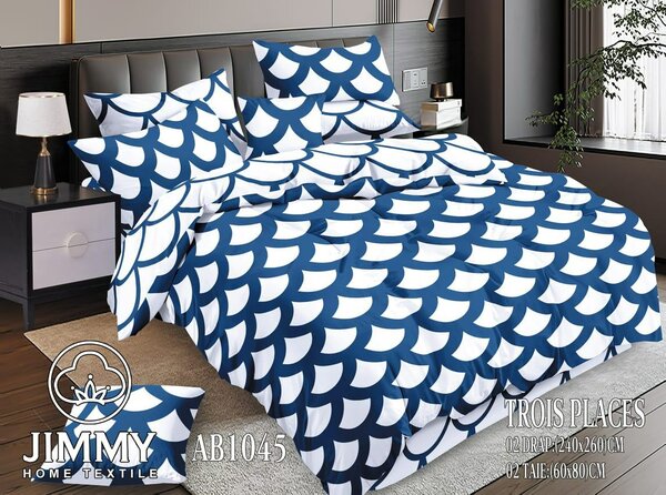 Parure de lit imprimée JIMMY HOME TEXTILE