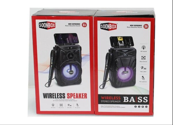 Enceinte Bluetooth SOONBOX avec lumière LED