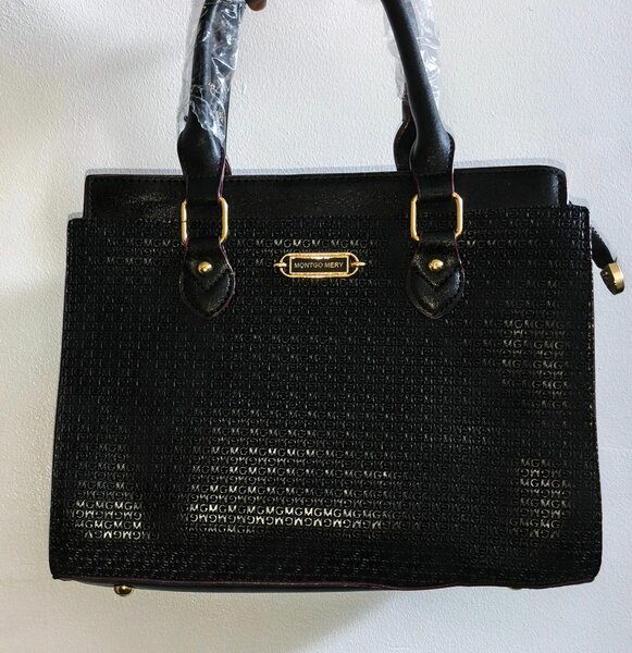 Sac à main élégant noir femme