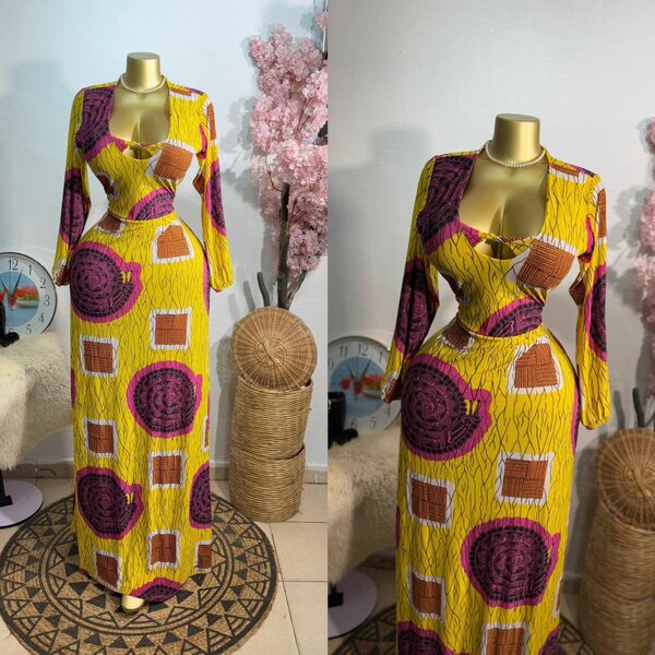 Robe Maxi Bohème Élégante