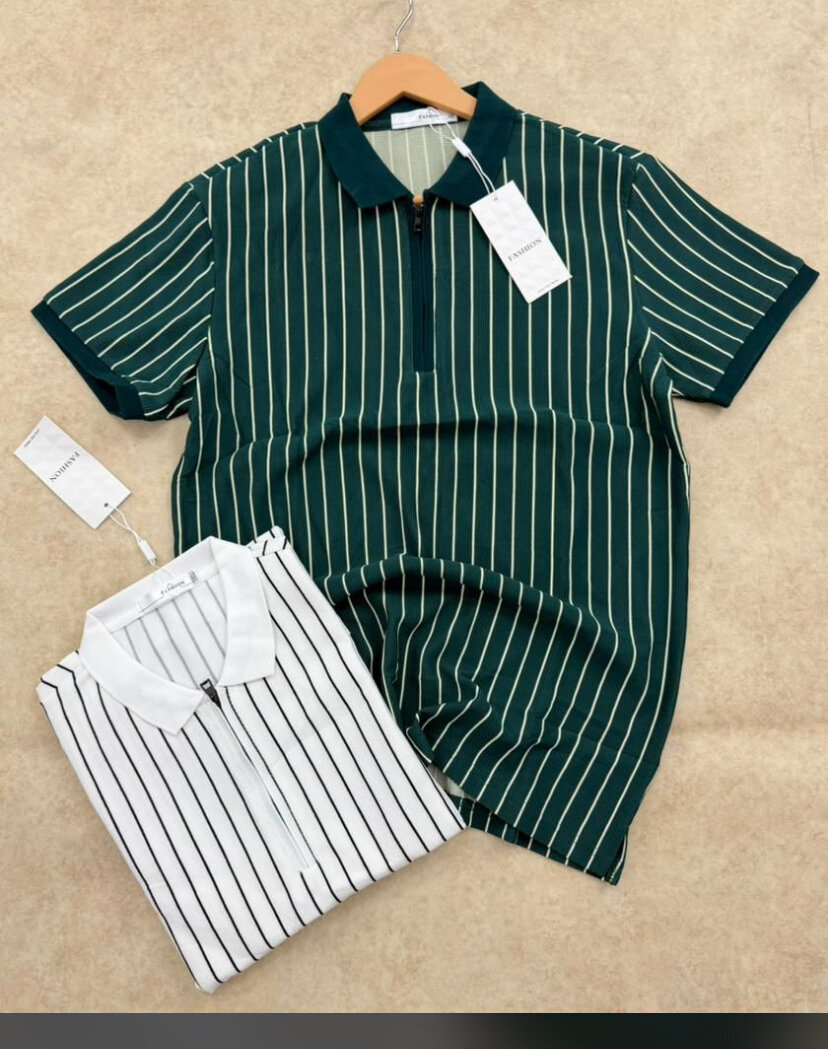 Polos rayés hommes modernes