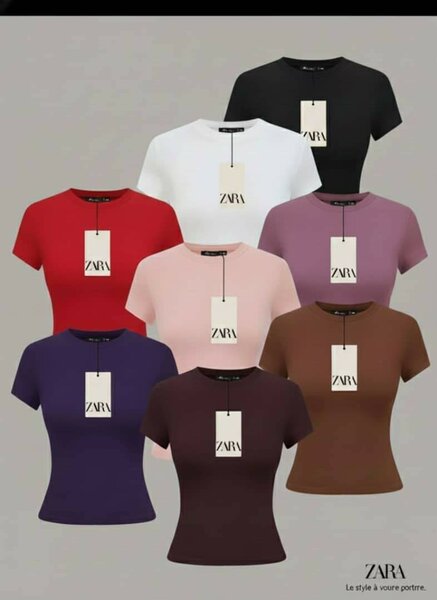 T-shirt coton Zara