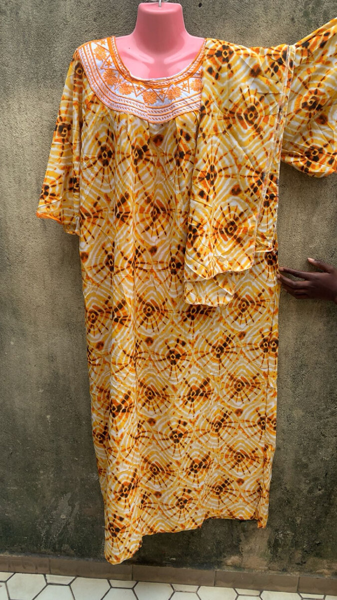 Robe Africaine avec Motifs