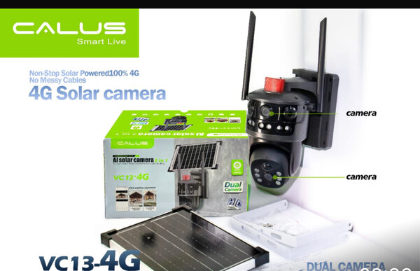 Caméra solaire 4G Calus