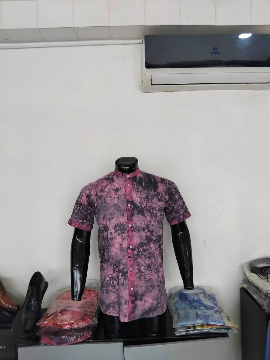 Chemise indigo O'sey Collectio