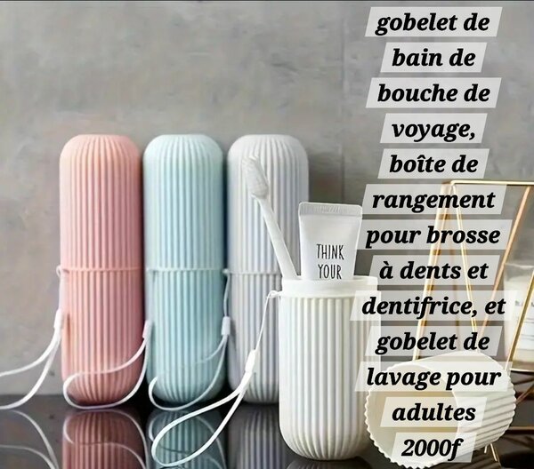 Boîte de Voyage Hygiénique
