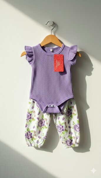 Ensemble Bébé Fille Violet
