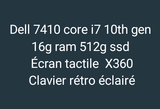 Dell Latitude 7410 X360