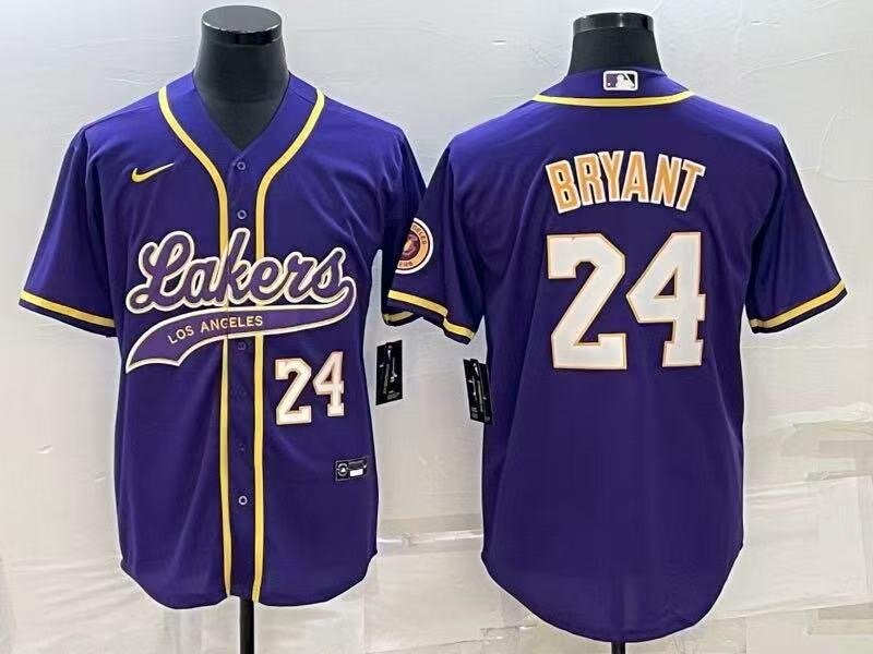 Maillot Lakers Noir/Pourpre