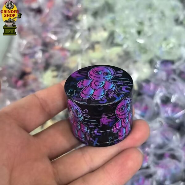 Grinder métal coloré