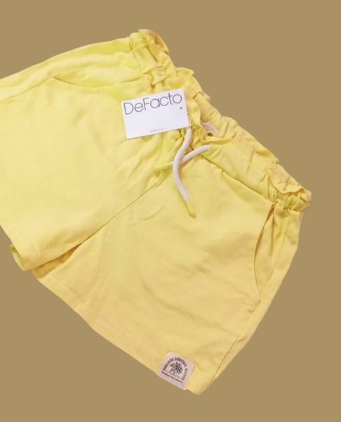 DeFacto Yellow Shorts