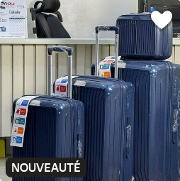 Ensemble de valises American Tourister bleu foncé