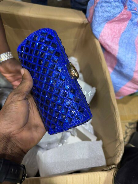 Pochette soirée scintillante