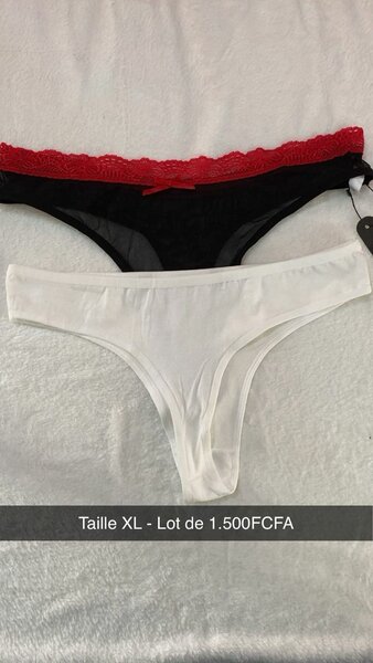 Ensemble String Femme Taille XL