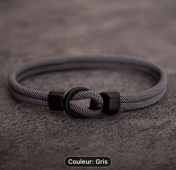 Bracelet corde élégant