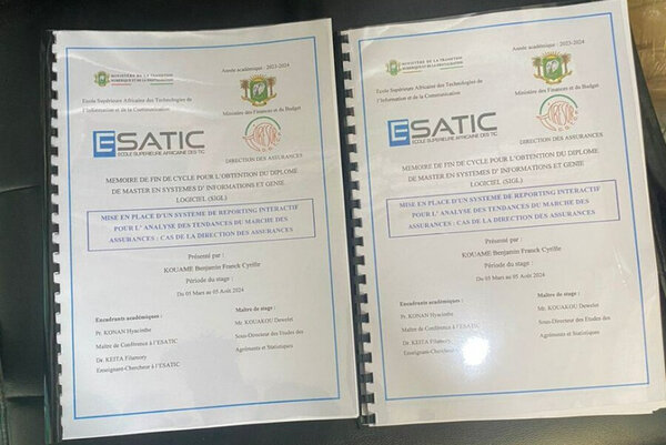 Documentation thèse ESATIC