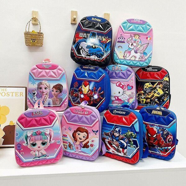 Sac à dos enfant motifs colorés