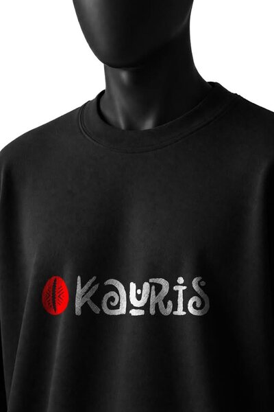 T-shirt noir Harmonie