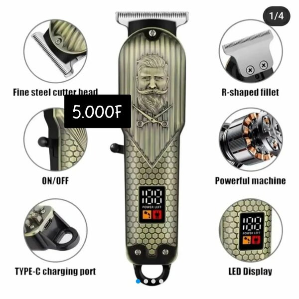 Mini tondeuse rechargeable